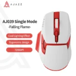 Ajazz Aj039 Rgb Mouse Tri-Mode Usb 2.4G Wired Wireless Bluetooth Mouse Gaming 7200Dpi Ergonomic Gamer Mice for Pc Laptop Desktop