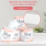 1-12 Rolls of Household Paper Towels on Behalf of the Roll Paper Five Layers of Thickened Core Roll Toilet Paper Toilet Paper