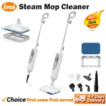 INSE Powerful Steam Mop 6 in 1 Scrubbing Steam Vac Mop High Temperature Detachable Steam Cleaner for HardFloor Carpet Kitchen F2