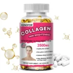 Collagen Capsules - with Vitamin C & Hyaluronic Acid - for Skin, Hair, Nails, Anti-aging, and Joint Health