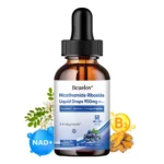 NAD Supplement for Men and Women, Liquid NAD Plus, Supports Anti-Aging Skin Energy Longevity Focused Brain