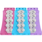 Lower Back Stretcher 4-level Adjustable Lumbar Stretch Board Manual Massagers for Spinal Correction Muscle Relief Shoulder Nerve