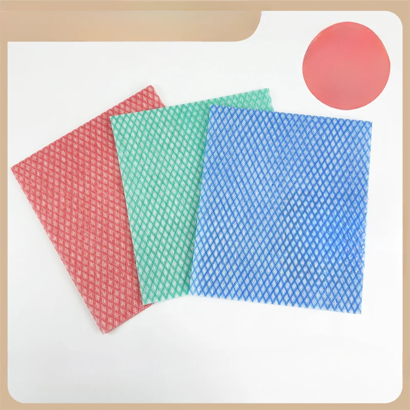 kf-S803b81ce914e4c6dad7c63fefad062e6W Disposable Dish Towel Kitchen Paper Lazy Rag Wet and Dry Use Non-stick Oil Disposable Rag - Image 1