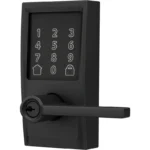 Furniture.Fast shipping.Encode Century WiFi Latitude Lever Smart Keyless Entry Touchscreen Door Lock, Matte Black sofa