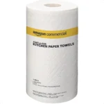 AmazonCommercial 2Ply White AdaptaSize Kitchen Paper Towels SOFI054 Bulk Adaptasize Individually Wrapped FSC Certified 140 Towe