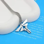 Anime Game The Last of Us Cosplay Necklace Stainless Steel Choker Fashion personality Unisex Chain Pendant Punk Hip Hop Jewelry