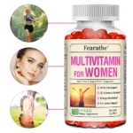 Women's Daily Multivitamin Capsules, A Daily Supplement To Help Support Nerves, Energy Metabolism, Bone, and Immune Health