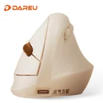 DAREU Mini Ergonomic Vertical Mouse 2.4G USB Bluetooth Wireless Optical Mice 3 Adjustable DPI 1000,1600,2400 for Small Hands