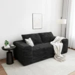 LIKIMIO 71" Loveseat Sofa, Comfy Deep Seat, No Assembly, Sofa in a Box, Modern Small Couch with Plush Fabric for Living Room