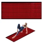 Full Body Red Light Mat 71x31inch Large Infrared LEDs Blanket 1280 660nm 850nm for Pain Relief Wellness Muscle Relax Recovery