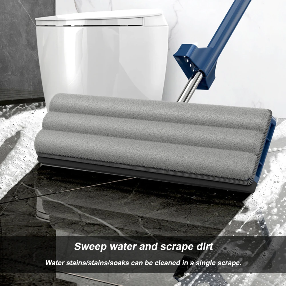 kf-S9ddce578aa0c470dad186f415aec0259Z Wash Floor Mop 360 Rotating Tile Floor Cleaning Mop Automatic Water Squeezing Adjustable Long Handle for All Floor Types&Windows - Image 1