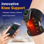 3 in 1 Shoulder Knee Eblow Heated Vibration Knee Massager Pad for Joint Pain Relief Health Care Shoulder Arthritis Support Belt