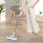 1 Wireless Rechargeable Water Spray Electric Mop, Easy To Operate, Suitable For Home Dormitory Office And Other Use