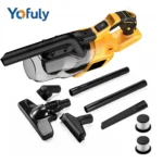 Portable Cordless Vacuum 400W Dry 5 in 1 Handheld Electric Vacuum Cleaner for Floor Carpet Car，For DeWalt 20V Battery