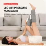 1pc Electric Leg Massager Wireless Rechargeable Air Compression Leg Calf Massage For Relief Relax Leg Muscles Health Care