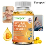 Natural Vitamin E Capsules - Antioxidation,Supports Skin, Boosts Immunity, Anti-aging, Reduces Wrinkles,Dietary Supplement