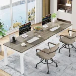 78.7 Inches Extra Long Computer Desk 2 Person Desk, Double Long Desk, Workstaion for Home Office