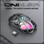 ONIKUMA DM02 Gaming Mouse Wireless 1K Hz RGB Suitable for games,LOL