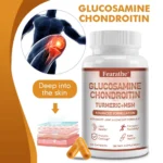 Glucosamine Chondroitin Turmeric MSM Supplement, Support Joint and Bone Health, Promote Immune Health, Cartilage Health