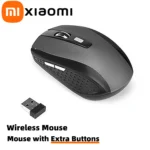 XIAOMI Silent Bluetooth Mouse Ultra Thin Dual Mode Vertical Ergonomic Relieves Wrist Pain Rechargeable Office Essential 2026