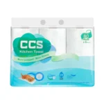 Special large roll for kitchen paper towels, oil-absorbing, water-absorbing and deep-frying, 2-layer thickened multi-functional