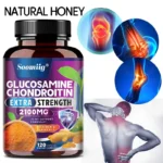 Glucosamine Chondroitin Turmeric MSM - Triple Strength, Helps with Joint Mobility, Joint Support Supplement, Immune Health