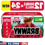 Strongest 3-Ply Paper Towels 12 Double Rolls Unmatched Absorbency Durable Cleanup Certified Fiber Sourcing Versatile Perforated