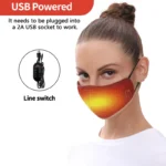 Heat Nose Mask Heated Sinus Relief Heated Nose Face Mask for Sinus and Nasal Beauty Health Brain Stimulator