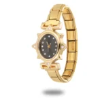 1PC Vintage 9MM DIY Charm Stainless Steel Zircon Shiny Watch Bracelet Bangle High Quality Oval Watch Head Christmas Jewelry Gift