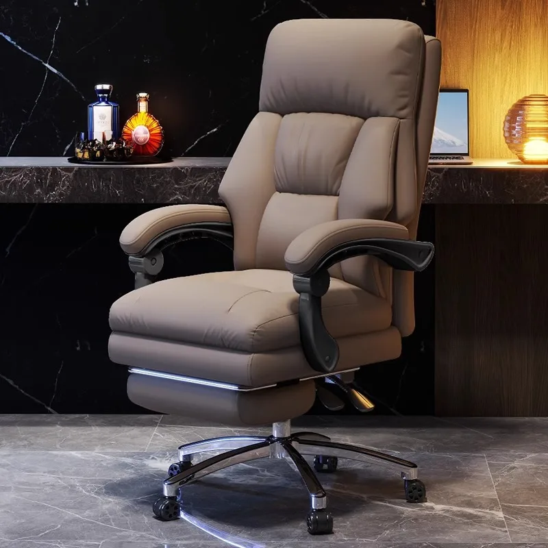 kf-Sf8298df8e1ae453c8ac70edc9dd88f303 Home Computer Chair Casual Back Recliner Sofa Study Ergonomic Office Chair Luxury Comfortable Sedentary Salon Furniture - Image 1