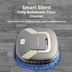 Smart Mopping Robot, Auto - Rotating Wet & Dry Mop, Hidden Handle & Low - Noise, Home/Pet/Lazy Cleaning Helper Electric Mop